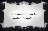 Documentos en la nube dropbox