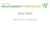 Sdwaterland presentatie 2012 2013
