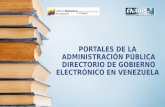 Directorio Gobierno Electrónico en Venezuela