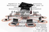 Efectos del ordenador en las organizaciones educativas