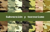 Subversión y Terrorismo en el Perú