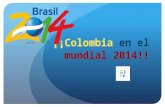 Colombia, mundial Brasil 2014