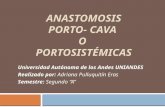 Anastomosis porto  cava
