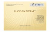 Presentación Plagio en Internet (trabajo grupal)