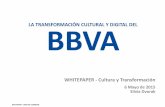 La Transformación digital y cultural del BBVA - Whitepaper