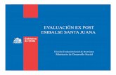 Evaluacion Expost Embalse Santa Juana
