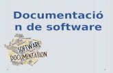 Documentación de Software