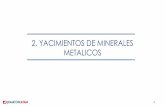 1.2.Yacimientos Minerales Metalicos