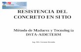 Resistencia en Sitio (Madurez)