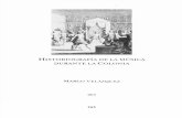 Marco Velázquez - Historiografía de La Música Durante La Colonia