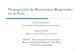 Propagación de recesiones regionales
