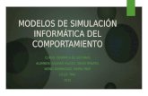 Modelos de Simulación Informática Del Comportamiento
