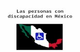 Las Personas Con Discapacidad en México