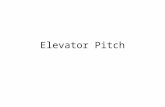 Elevator PitchElevator pitch en español