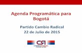 Agenda Programática Bogotá