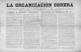 La organizacion obrera F.O.R.A. Abril 1906