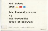El ABC de La_bauhaus y La Teoria Del Diseño