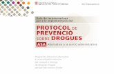 Guia de recomanacions per a la implementació del protocol de prevenció sobre drogues ASA (Alternativa a la sanció administrativa)