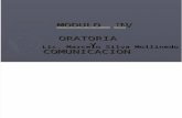 Comunicación y Oratoria (Mod IV)