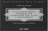 Comentario sobre el Cantar de los cantares [Texto impreso]  Ezra de Gerona ; traducción al castellano, Núria García i Amat ; introducción, Josep Tarrés 1998