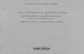 La Chronica Gothorum Pseudo-Isidoriana (ms. Paris BN 6113) [Texto impreso]  edición crítica, traducción y estudio, Fernando González Muñoz 2000