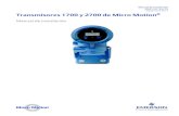 Manual Instalacion medidor 1700 y 2700 Español