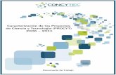 Caracterización de Los Proyectos de Ciencia y Tecnología (PROCYT) 2006 - 2011.