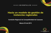 2015-03-25 Instancias Regionales - CODECTI