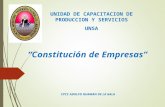 1. El Constitucion de Empresas 2 Parte
