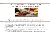 Alcoholismo en Adolescentes