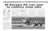 150710 La Verdad- El Europa FC Cae Con La Cabeza Muy Alta
