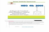 NEO-48 Eslingas de Cuerda de Fibra Sintética y Natural Para Elevación y Movimiento de Cargas.