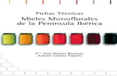 Mieles monoflorales de la Peninsula Ibérica