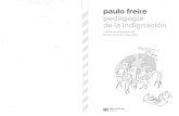 Paulo Freire pedagogia de la Indignación