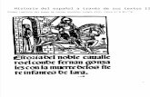 Historia Del Español a Través de Sus Textos II