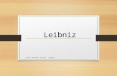Importancia de Leibniz