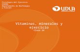 24. Vitaminas Minerales y Ejercicio