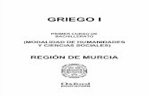 Programacion Exedra Griego 1 BACH Region de Murcia