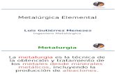 Metalúrgica Elemental Clase 1