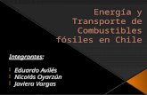 Energia y Transporte de Combustibles Fósiles en Chile