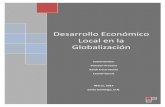 Desarrollo Economico Local en La Globalizacion Final