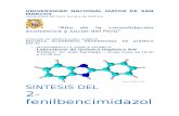 Informe de Laboratorio 2-Fenilbencimidazol