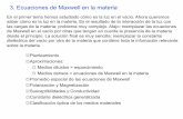 Ecuaciones de Maxwell en La Materia