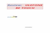 Review Ulefone Be Touch