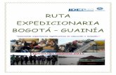 Expedición Pedagógica Bogotá -Guanía