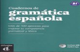 Cuadernos de Gramatica Espanola