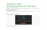 Taller de Electrónica 2012