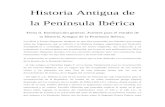 Historia Antigua de La Península Ibérica