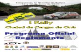 Revista I Rally Ciudad de Cangas de Onís