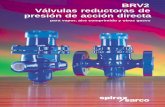 BRV2 Válvulas Reductoras de Presión de Acción Directa Para Vapor-Aire Comprimido y Otros Gases-Catálogos